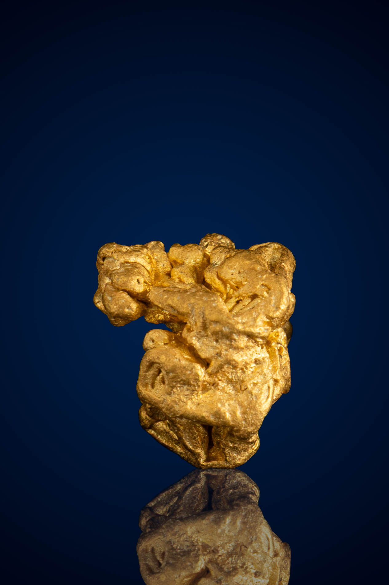 (image for) Faceted, Buttery Natural Gold Nugget - Venezuela - 3.48 grams
